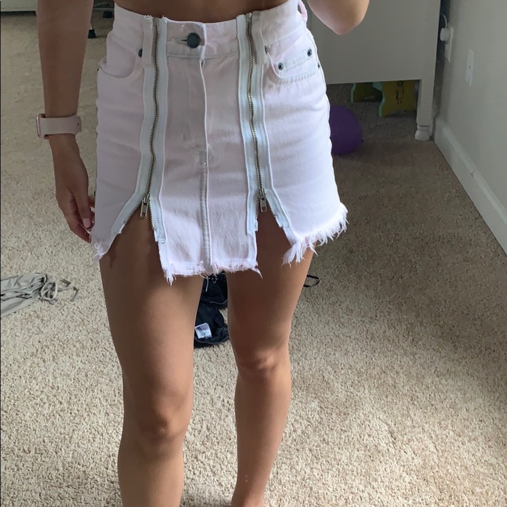 Carmar denim skirt